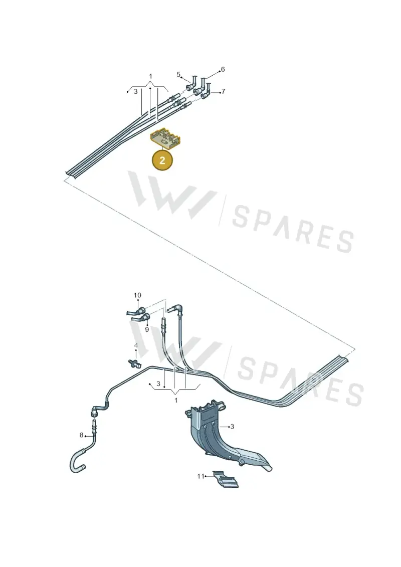 5Q0201449AL — Skoda Octavia (2019-2024) diagram 793201150, position 2