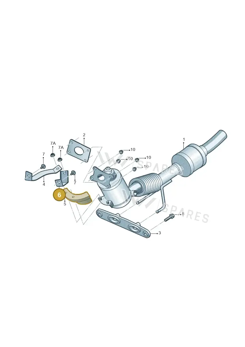 5Q0253463AE — Skoda Kamiq (2019-) diagram 769253500, position 6