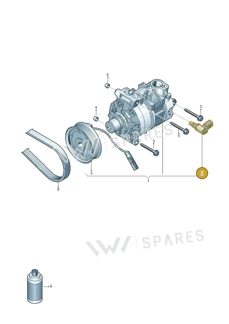 5Q0260839 — Skoda Kodiaq (2024-) diagram 837260140, position 2