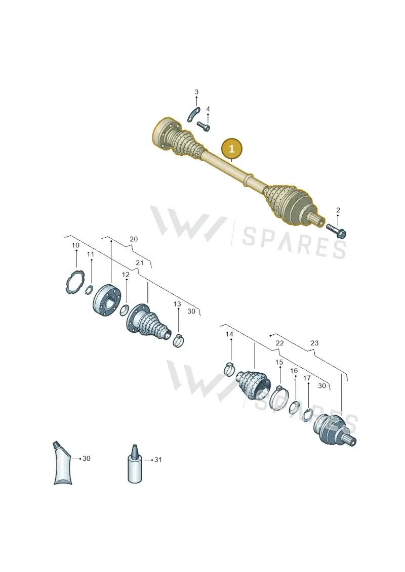 5Q0501203A — Skoda Octavia (2012-2017) diagram 656501100, position 1