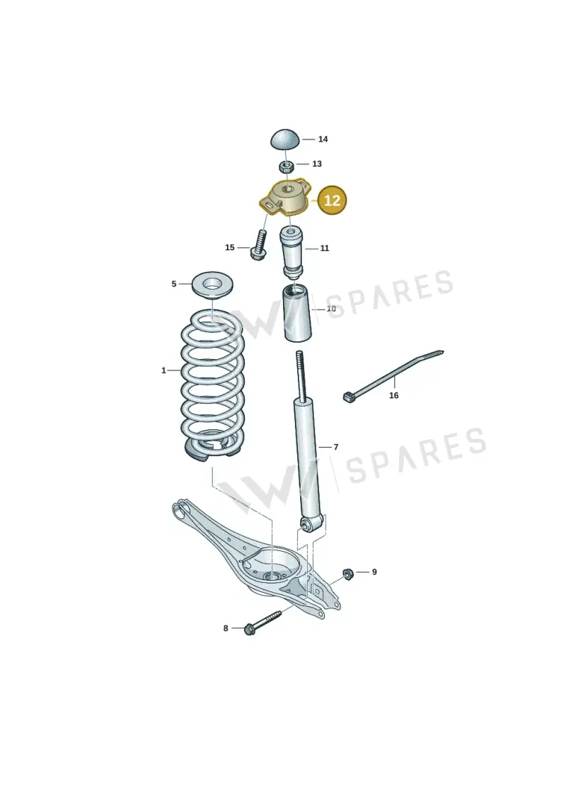 5Q0513353L — Skoda Kodiaq (2024-) diagram 3j0511010, position 12
