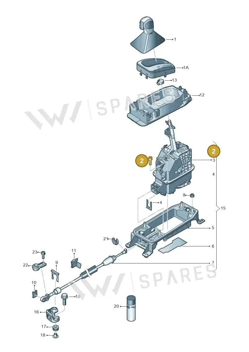 5Q0798101 — Skoda Octavia (2012-2017) diagram 753713100, position 2