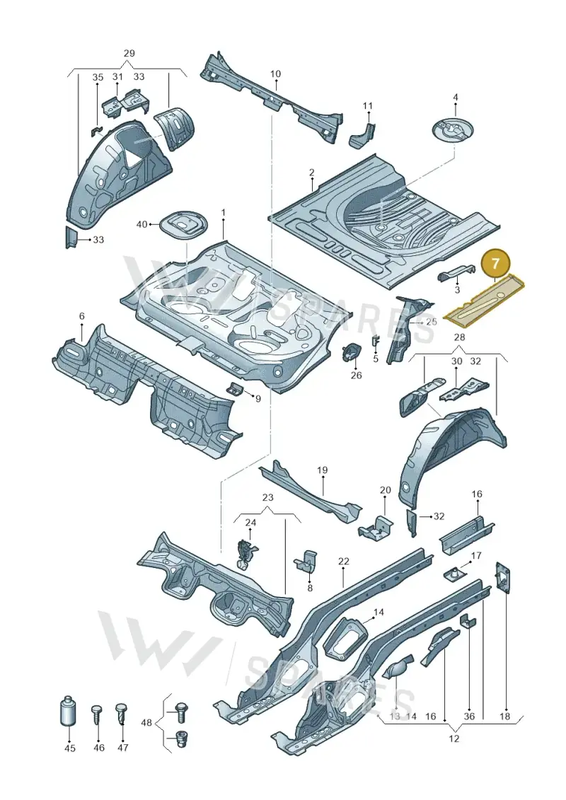 5Q0802091A — Skoda Octavia (2017-2020) diagram 763803200, position 7