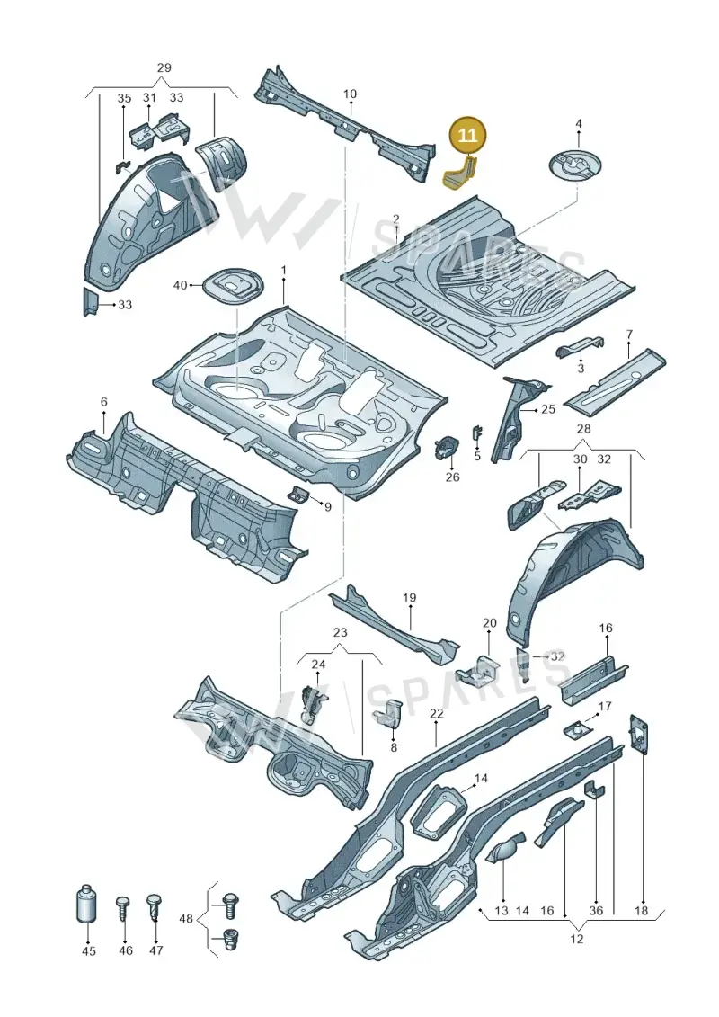 5Q0802136 — Skoda Octavia (2017-2020) diagram 763803200, position 11