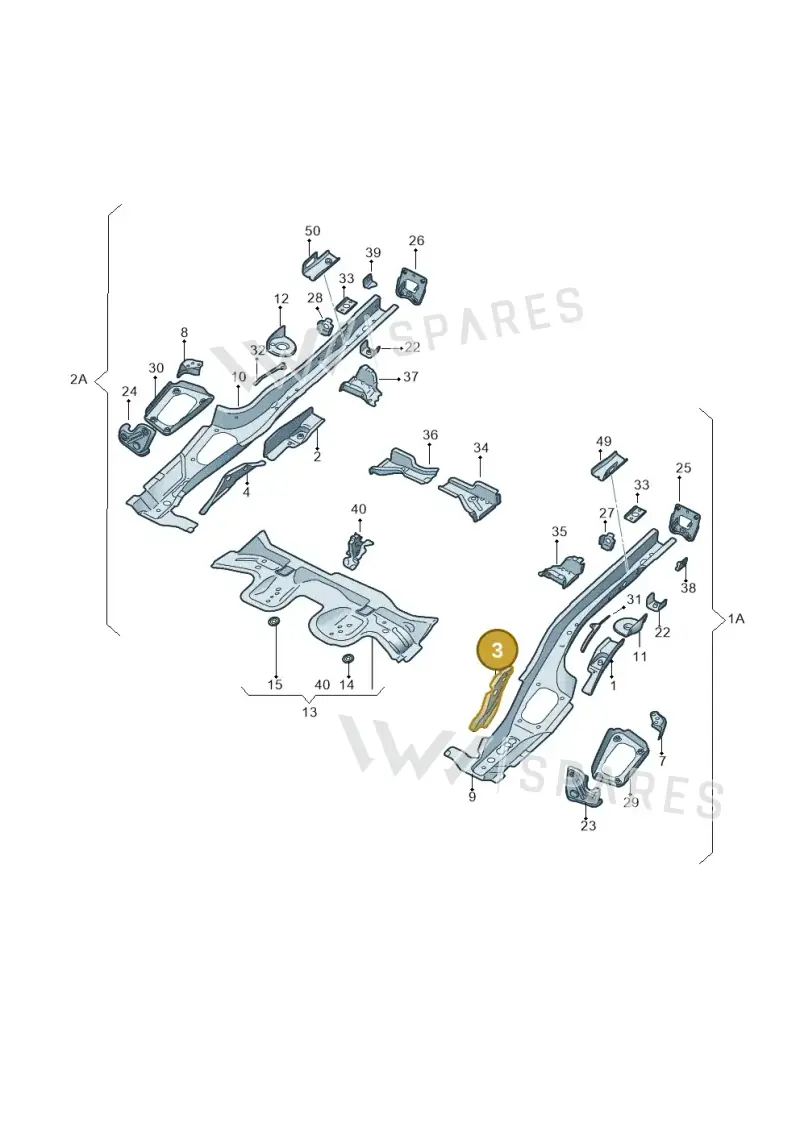 5Q0802557 — Skoda Octavia (2019-2024) diagram 585803025, position 3