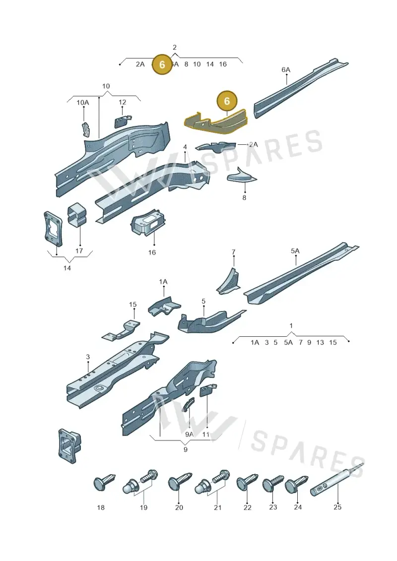 5Q0803210 — Skoda Octavia (2017-2020) diagram 745803000, position 6