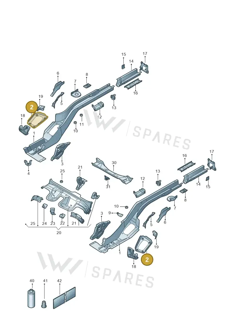 5Q0804506A — Skoda Superb Combi (2023-) diagram 3p0803400, position 2