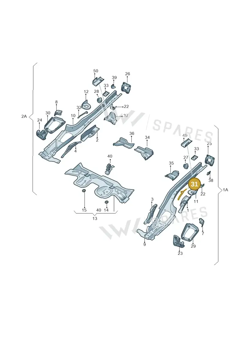 5Q0804535 — Skoda Octavia (2019-2024) diagram 585803025, position 31