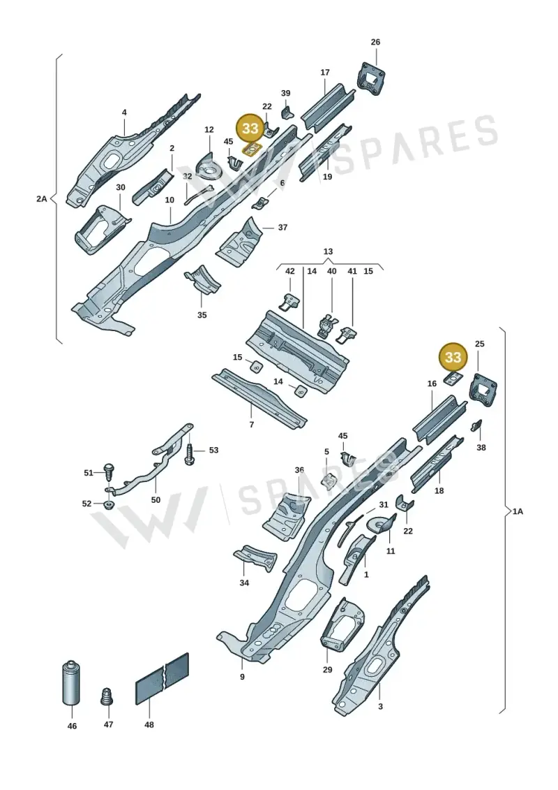 5Q0804548 — Skoda Octavia (2019-2024) diagram 585803015, position 33