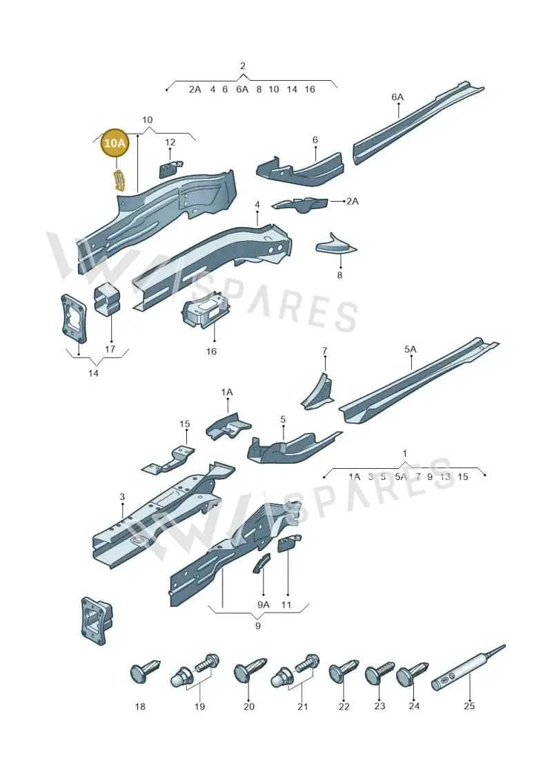 5Q0805758 — Skoda Octavia (2017-2020) diagram 745803000, position 10A