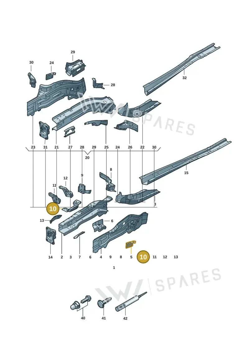 5Q0810811 — Skoda Kodiaq (2024-) diagram 57h803000, position 10