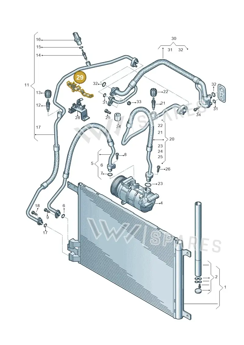 5Q0820774 — Skoda Kodiaq (2024-) diagram 746260400, position 29