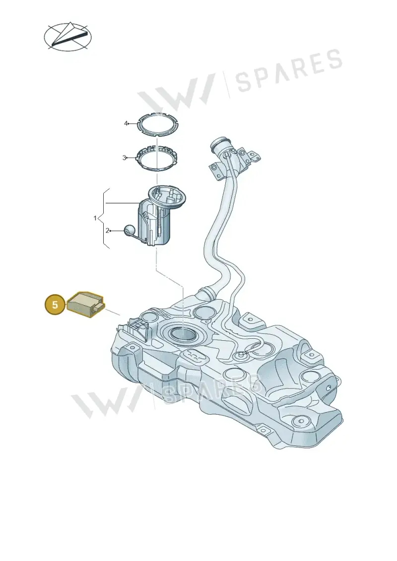 5Q0906093B — Skoda Kodiaq (2024-) diagram 746919300, position 5
