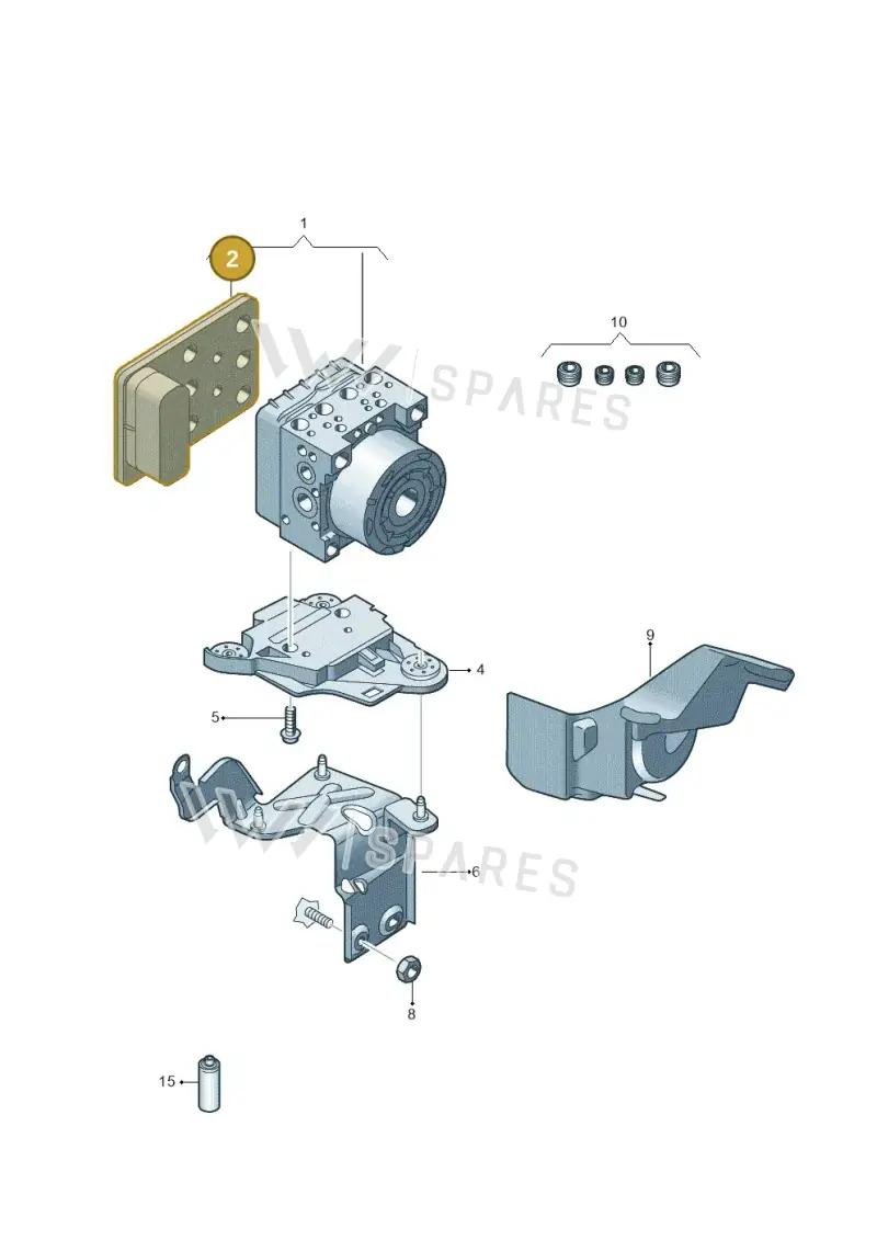 5Q0907379DAREP — Skoda Kodiaq (2018-2022) diagram 746614000, position 2