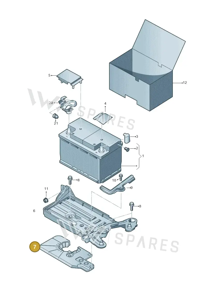 5Q0915325D — Skoda Octavia (2017-2020) diagram 753915000, position 7