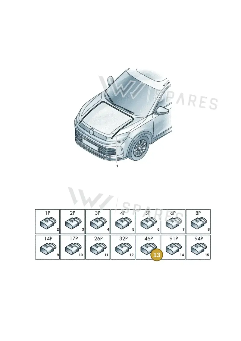 5Q0937702 — Skoda Kodiaq (2024-) diagram 57x971800, position 13