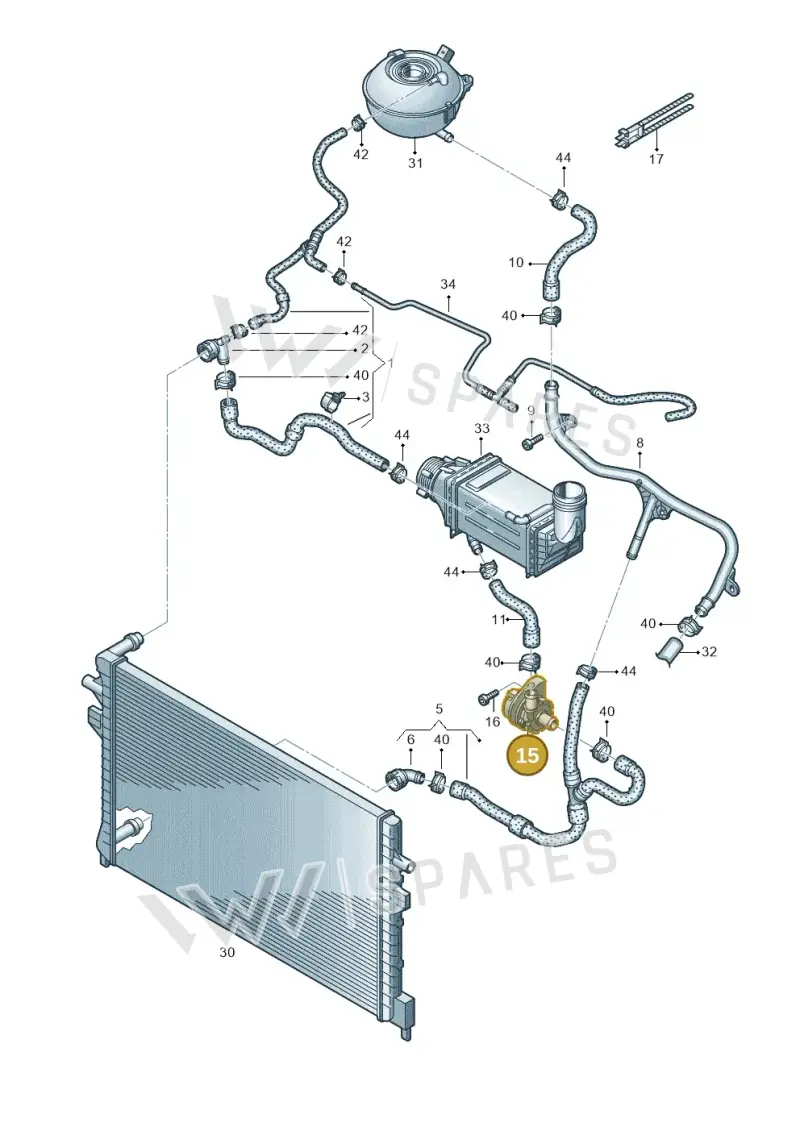 5Q0965567 — Skoda Fabia (2021-) diagram 827121010, position 15