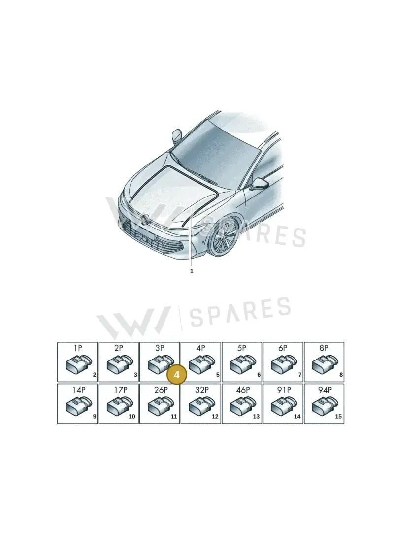 5Q0972723A — Skoda Superb Combi (2023-) diagram 3j0971800, position 4