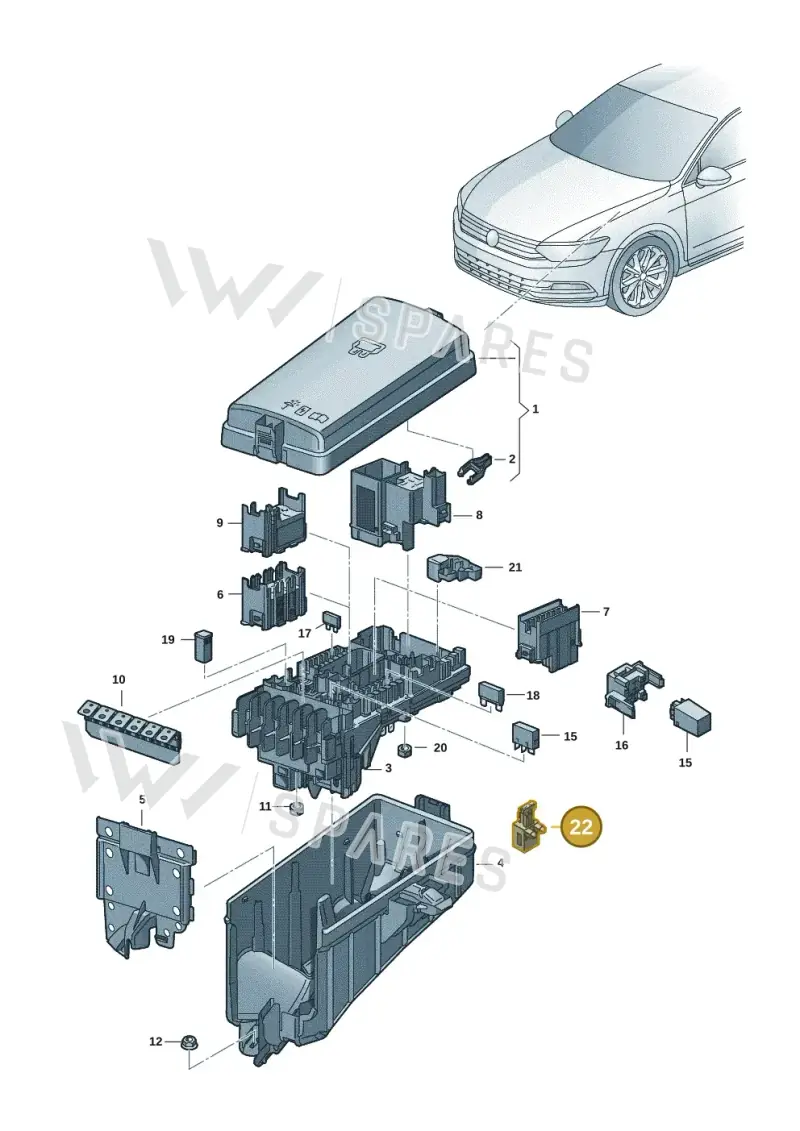 5Q0972752 — Skoda Kodiaq (2024-) diagram 3p0937020, position 22