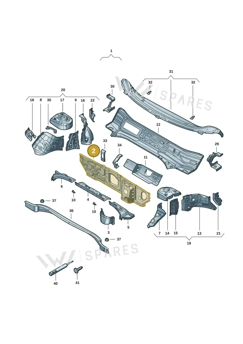 5Q2803155E — Skoda Kodiaq (2024-) diagram 57x805200, position 2