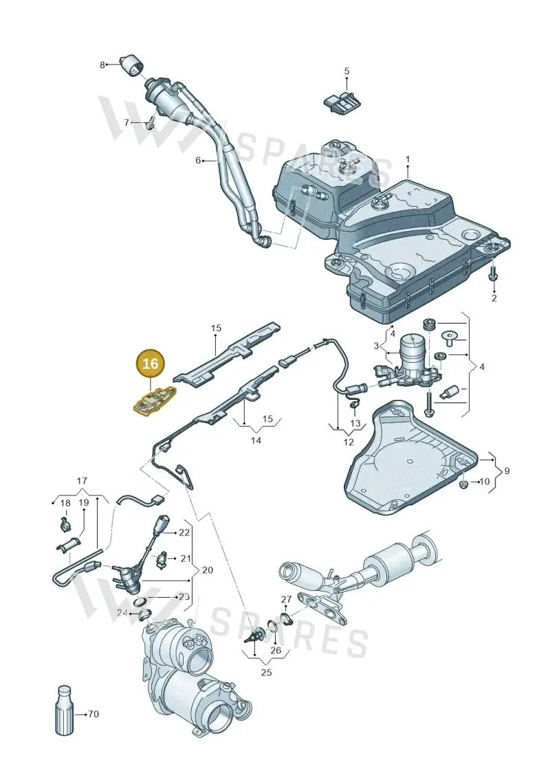5QA131327D — Skoda Kodiaq (2016-2024) diagram 884253102, position 16