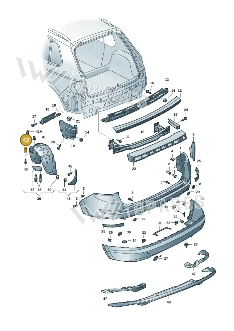 5QA810988 — Skoda Kodiaq (2016-2024) diagram 804807065, position 42