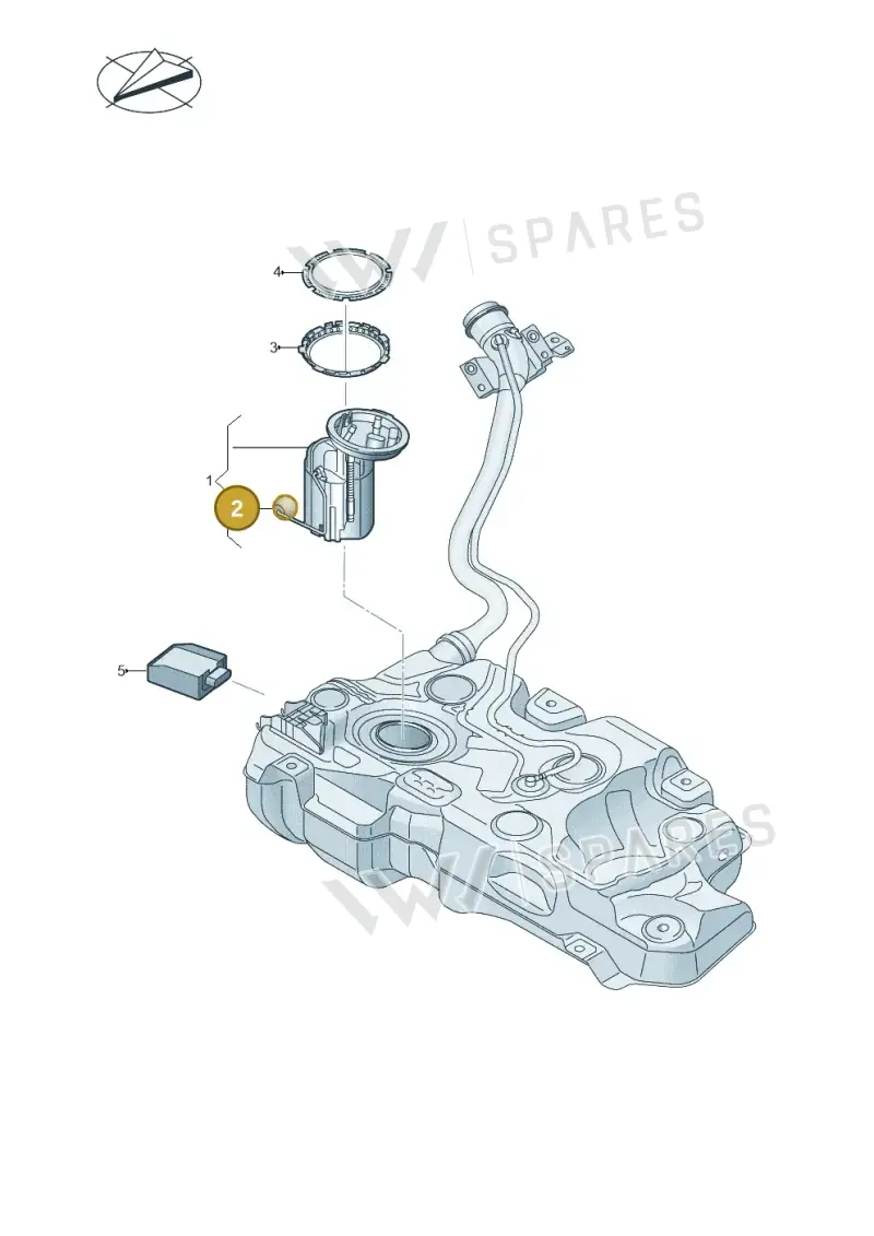 5QA919673 — Skoda Kodiaq (2024-) diagram 746919300, position 2