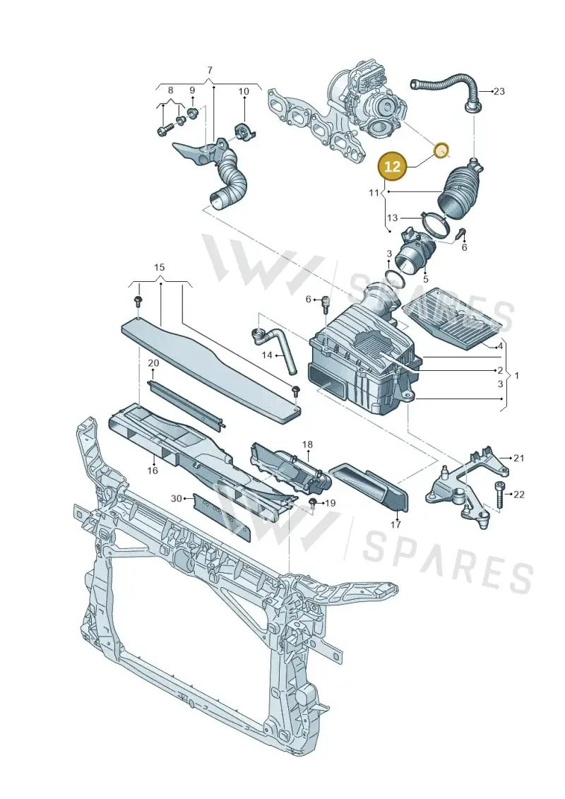 5QF129646 — Skoda Kodiaq (2024-) diagram 793129060, position 12