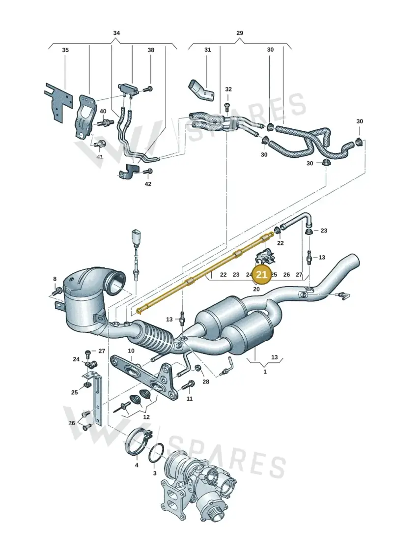 5QF131213 — Skoda Kodiaq (2024-) diagram 884253043, position 21
