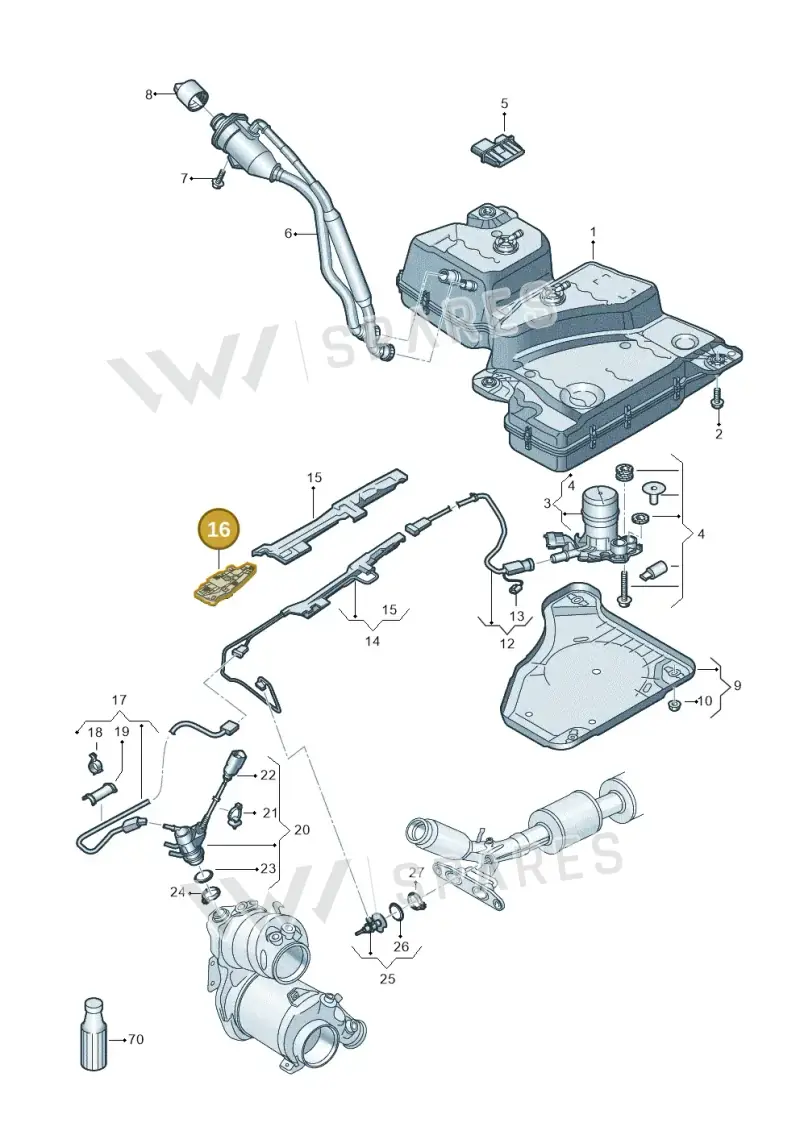 5QF131327 — Skoda Kodiaq (2016-2024) diagram 884253102, position 16