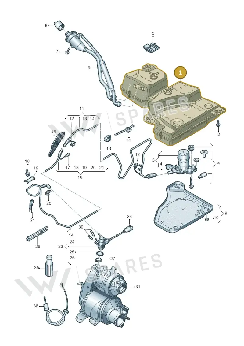 5QF131877N — Skoda Kodiaq (2018-2022) diagram 884253560, position 1