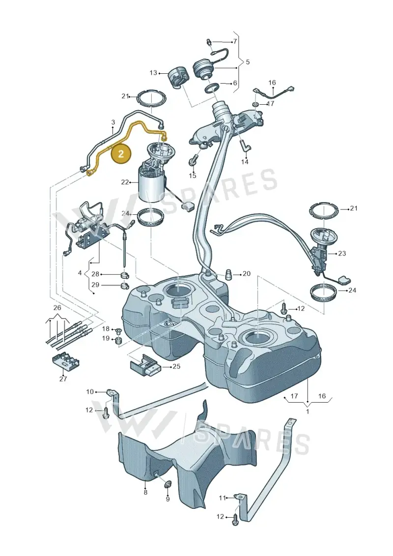 5QF201294B — Skoda Kodiaq (2024-) diagram 884201650, position 2