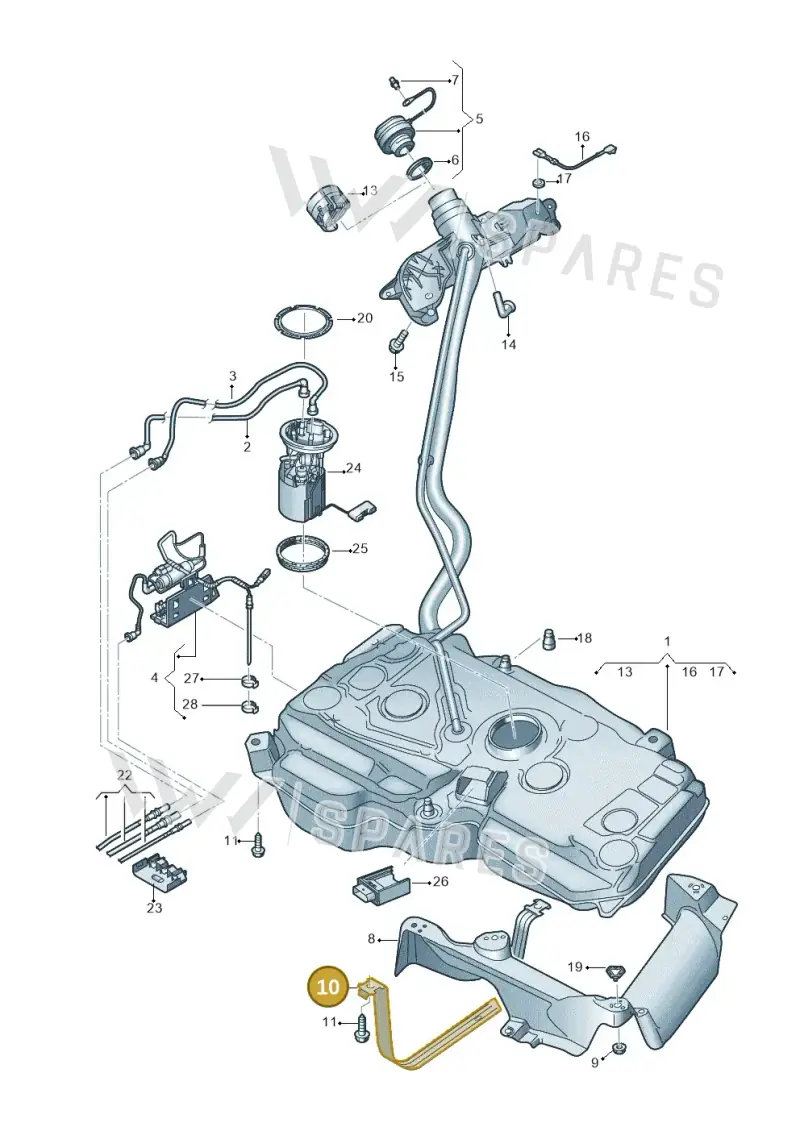 5QF201656A — Skoda Kodiaq (2024-) diagram 869201600, position 10
