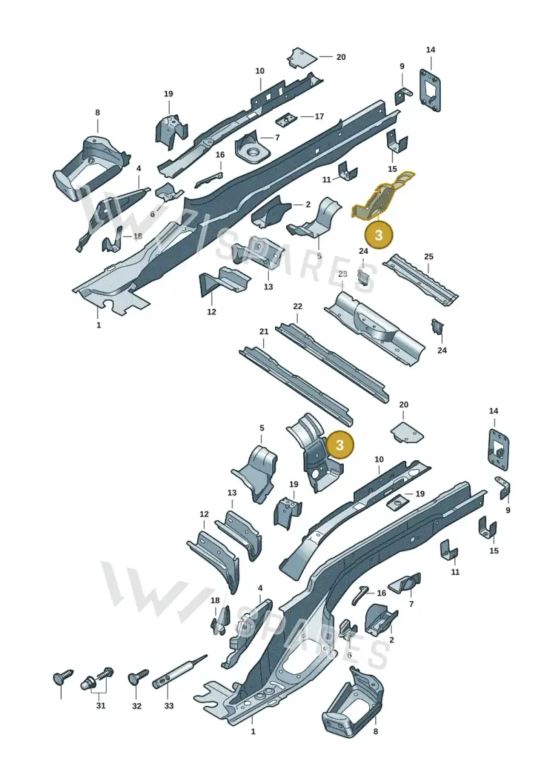 5QF802224 — Skoda Kodiaq (2024-) diagram 57h803310, position 3