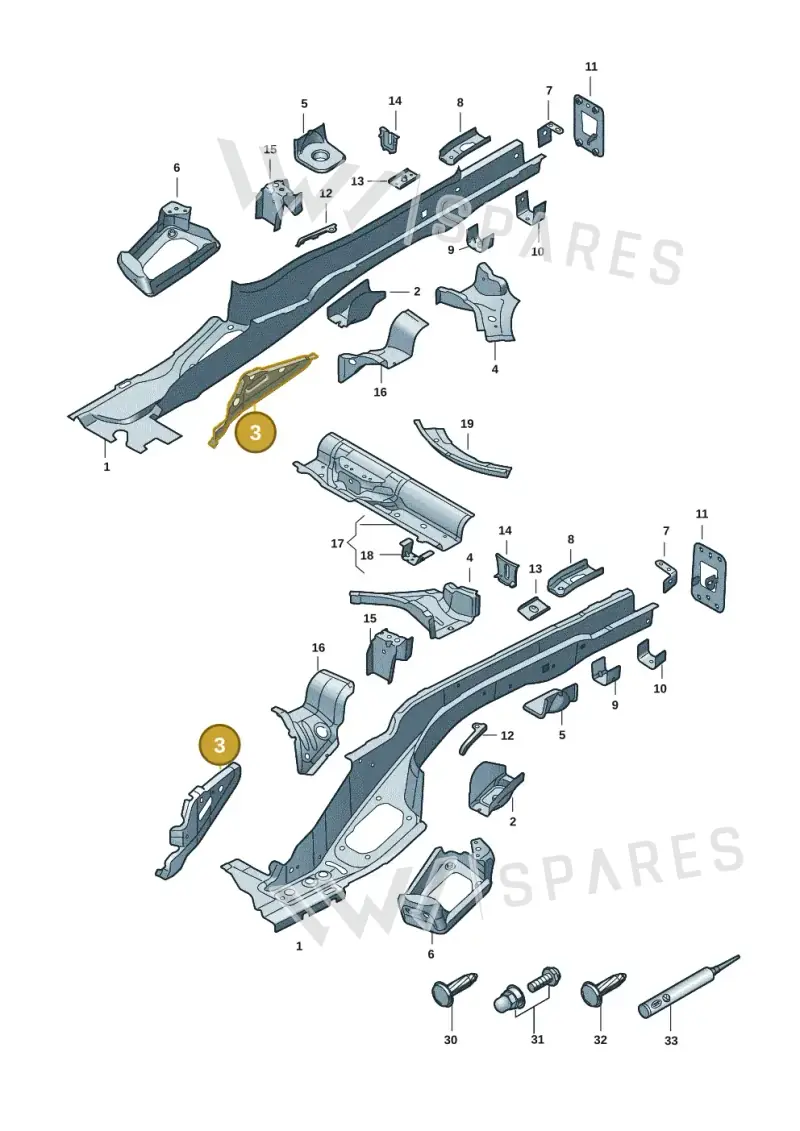 5QF802558 — Skoda Kodiaq (2024-) diagram 57h803300, position 3