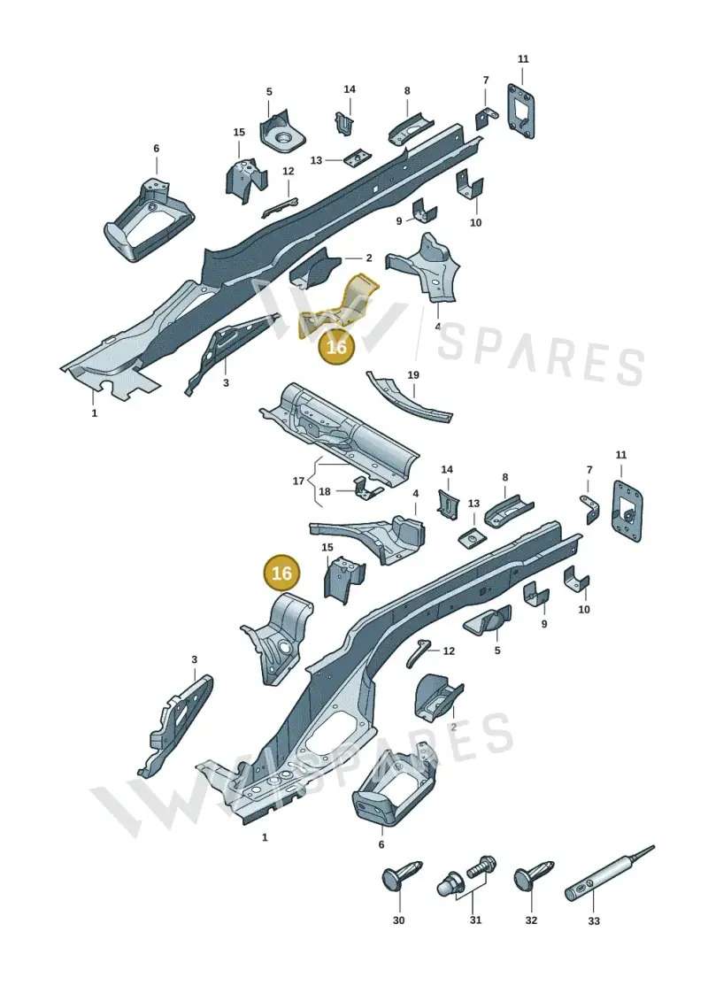5QF803066 — Skoda Kodiaq (2024-) diagram 57h803300, position 16