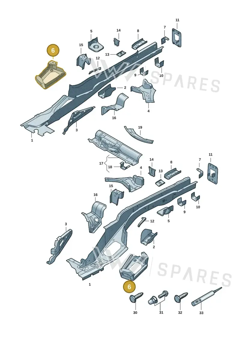 5QF803513 — Skoda Kodiaq (2024-) diagram 57h803300, position 6
