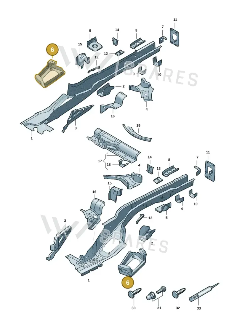 5QF803514 — Skoda Kodiaq (2024-) diagram 57h803300, position 6