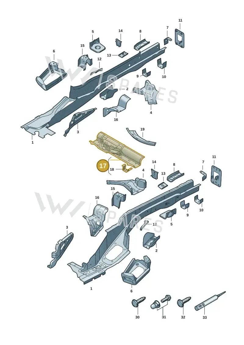 5QF803531 — Skoda Kodiaq (2024-) diagram 57h803300, position 17