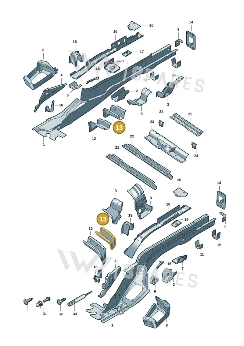 5QF804384 — Skoda Kodiaq (2024-) diagram 57h803310, position 13