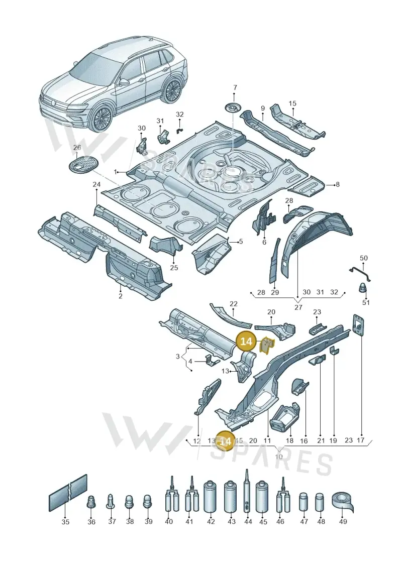 5QF813545 — Skoda Kodiaq (2018-2022) diagram 434803010, position 14