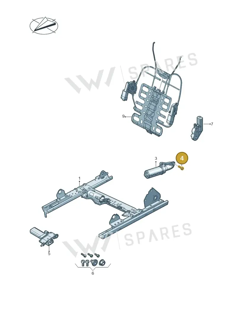 5QF881955 — Skoda Kodiaq (2016-2024) diagram 884959450, position 4