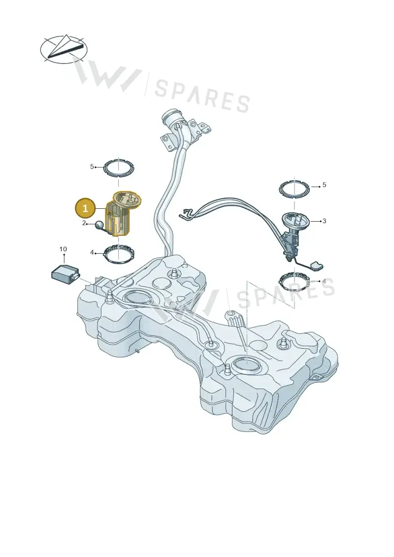 5QF919088B — Skoda Kodiaq (2024-) diagram 828919036, position 1