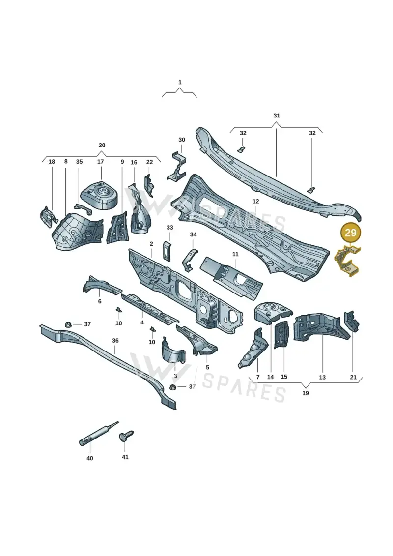 5QN803344 — Skoda Kodiaq (2024-) diagram 57x805200, position 29