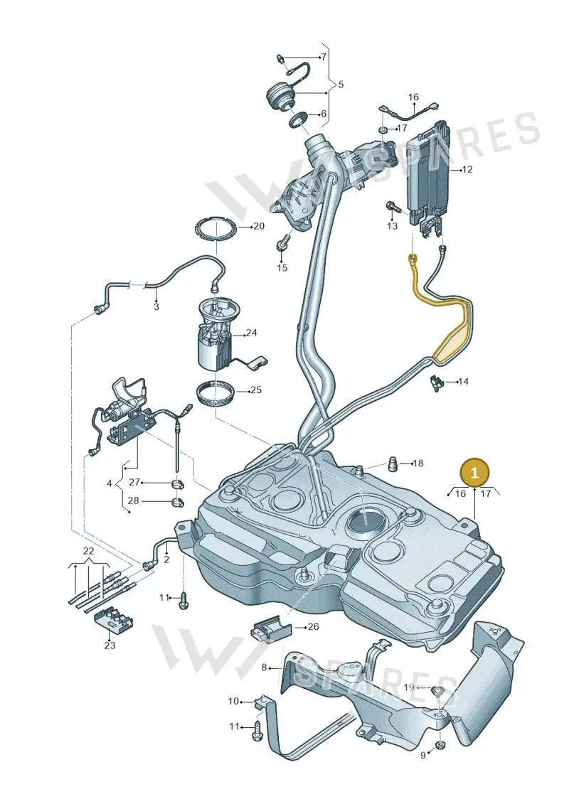 5QS201060A — Skoda Kodiaq (2024-) diagram 869201400, position 1