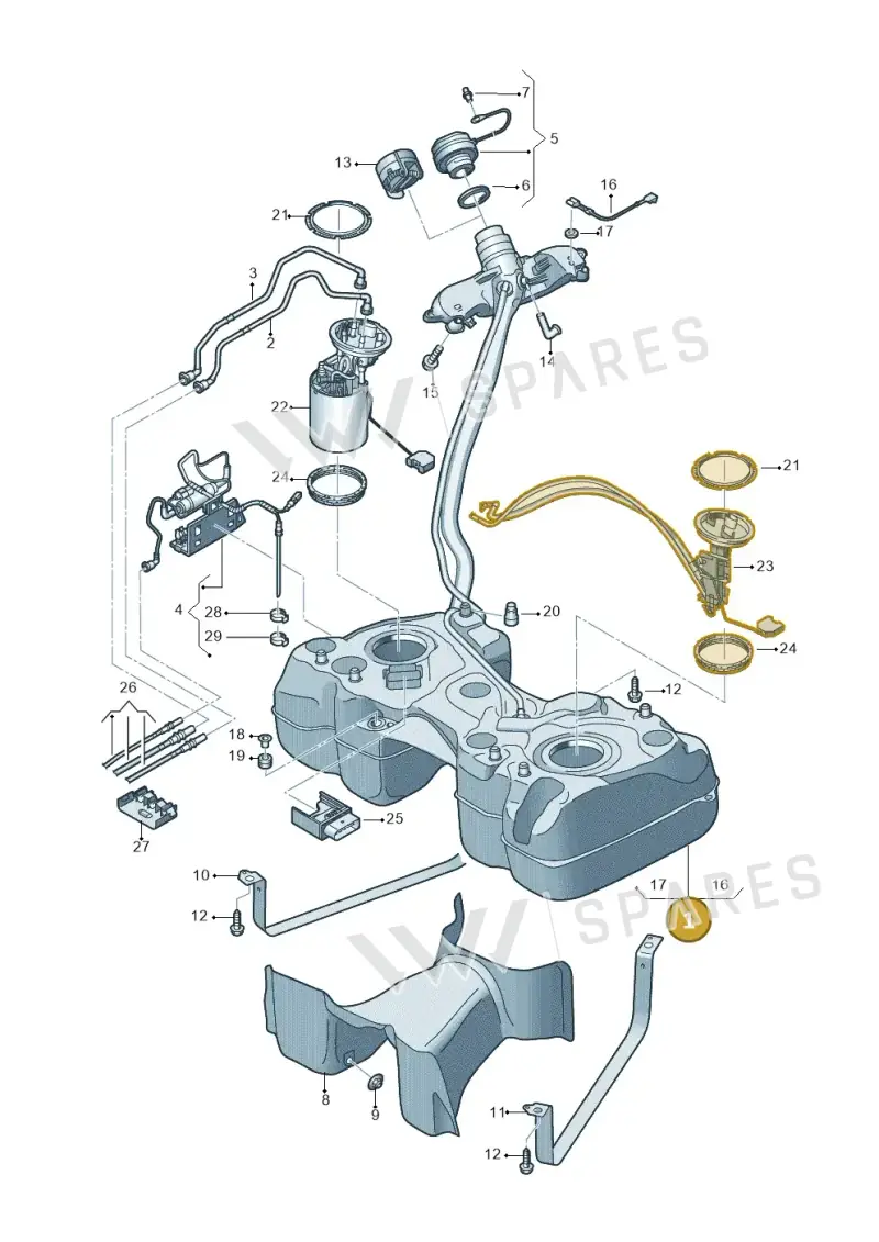 5QS201060G — Skoda Kodiaq (2024-) diagram 884201650, position 1