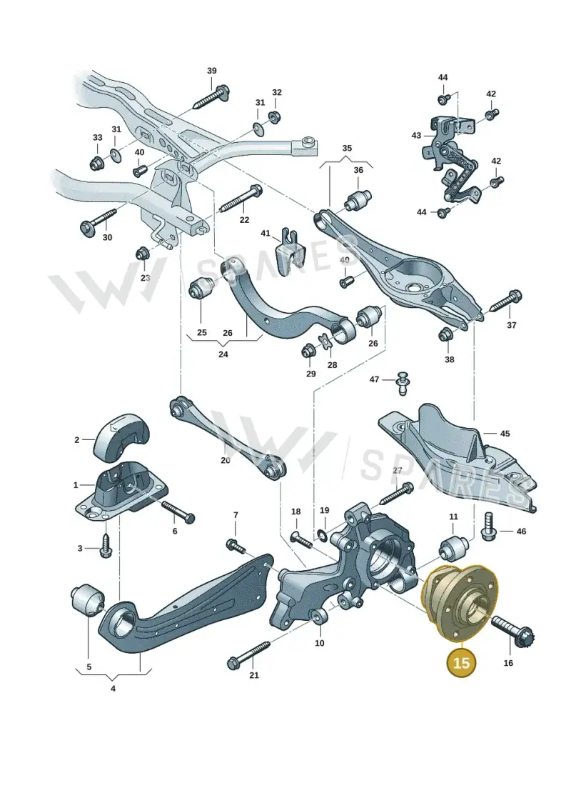 5QS407621 — Skoda Kodiaq (2024-) diagram 3j0505100, position 15