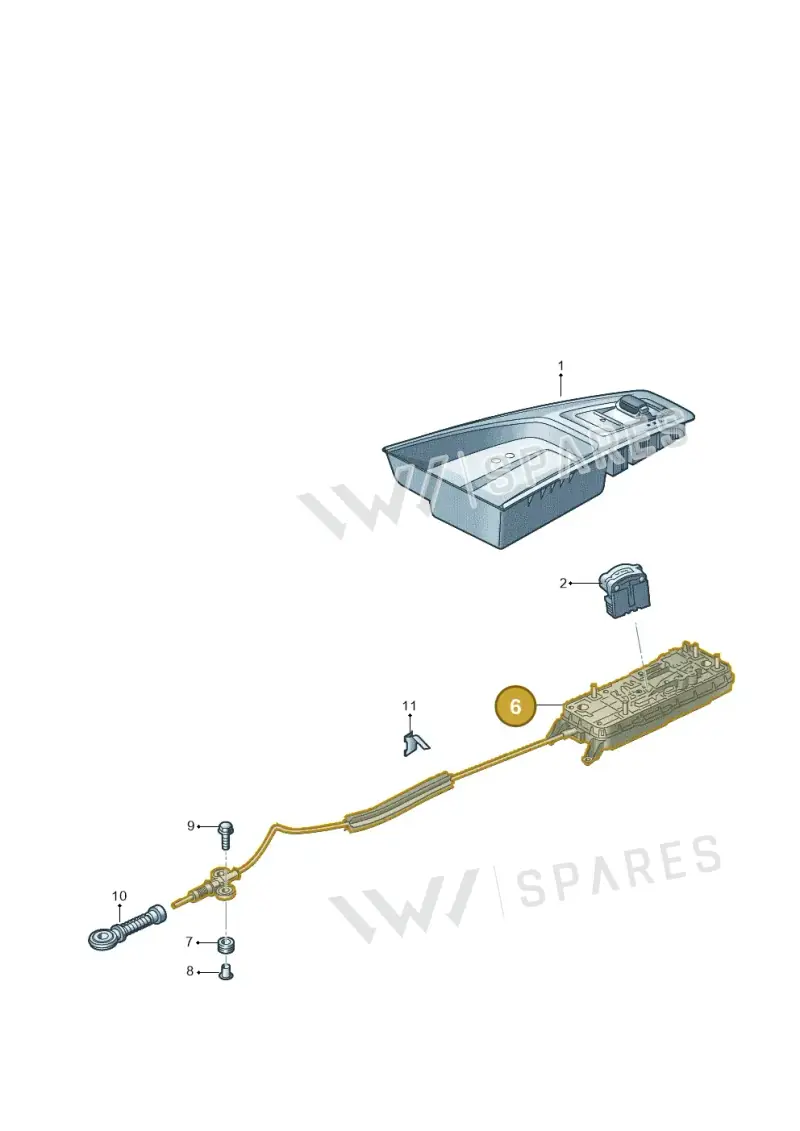 5QS713033H — Skoda Octavia (2019-2024) diagram 585713010, position 6