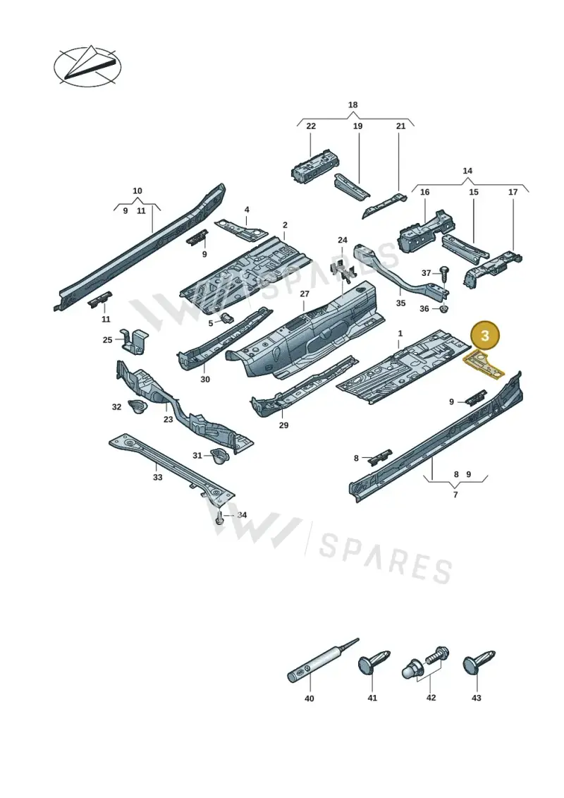 5QS803579 — Skoda Kodiaq (2024-) diagram 57x803200, position 3