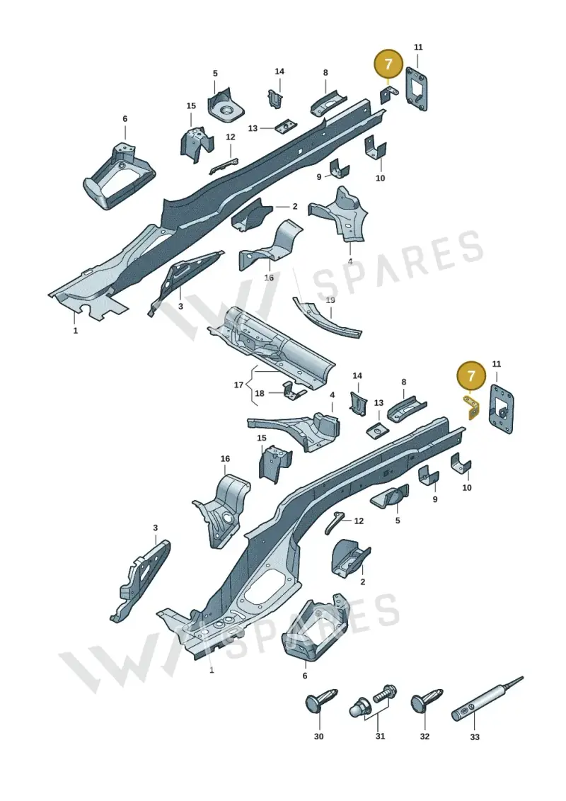 5QS803585 — Skoda Kodiaq (2024-) diagram 57h803300, position 7